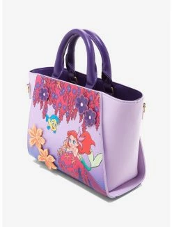 Handbags The Little Mermaid Floral Handbag - BoxLunch Exclusive -Bowie Shop 19323807 av1