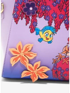 Handbags The Little Mermaid Floral Handbag - BoxLunch Exclusive -Bowie Shop 19323807 av3