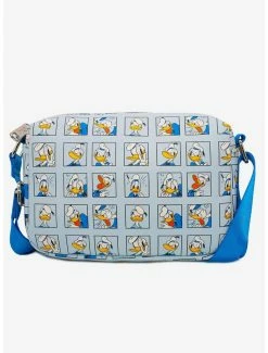 Crossbody Bags Disney Donald Duck Expression Blocks Cross Body Bag -Bowie Shop 19621568 av2