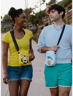 Crossbody Bags Disney Mickey Mouse Smiling Up Pose Cross Body Bag -Bowie Shop 19621606 av3