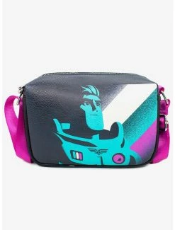 Crossbody Bags Disney Pixar Lightyear Buzz Silhouette Pose Cross Body Bag