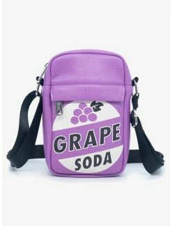 Crossbody Bags Disney Pixar Up Grape Soda Bottle Cap Logo Cross Body Bag
