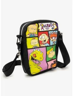 Crossbody Bags Rugrats 7 Character Pose Blocks Cross Body Bag -Bowie Shop 19621648 av1