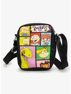 Crossbody Bags Rugrats 7 Character Pose Blocks Cross Body Bag -Bowie Shop 19621648 av2