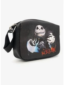 Crossbody Bags The Nightmare Before Christmas Jack, Sally And Zero Such A Scream Cross Body Bag