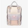 Backpacks Doughnut Macaroon Fairies And Friends Series Powder Purple X Sheer Pink Backpack -Bowie Shop 19632364 hi