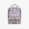 Mini Backpacks Doughnut Macaroon Mini Ribbon X Unicorn Dream Series Powder Purple Mini Backpack -Bowie Shop 19632392 hi