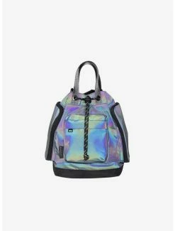 Handbags Doughnut Pyramid Tiny Limelight Series Dark Rainbow Convertible Bag