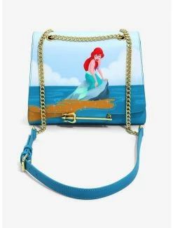 Handbags Loungefly Disney The Little Mermaid Ariel & King Triton Handbag