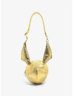 Crossbody Bags Loungefly Harry Potter Golden Snitch Figural Crossbody Bag