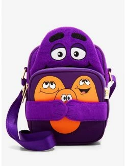 Crossbody Bags Loungefly Crossbuddies McDonald’s Grimace Crossbody Bag