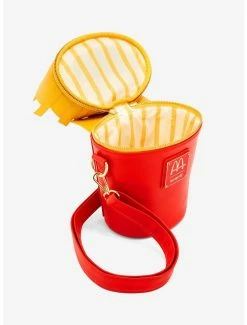 Crossbody Bags Loungefly McDonald’s Fries Figure Crossbody Bag -Bowie Shop 19840485 av2