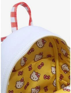 Crossbody Bags Loungefly Sanrio Hello Kitty Gingham Crossbody Bag -Bowie Shop 19840493 av5