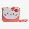 Crossbody Bags Loungefly Sanrio Hello Kitty Gingham Crossbody Bag