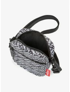 Crossbody Bags Bugatti Rolling Stones All Over Print Vegan Leather Crossbody Bag Print -Bowie Shop 19958641 av2