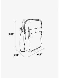 Crossbody Bags Star Wars Darth Vader Character Close-Up Vegan Leather Crossbody Bag -Bowie Shop 20212434 av3