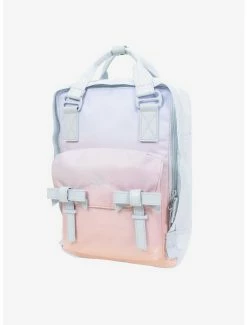 Backpacks Doughnut Macaroon Sky X Ribbon Blue Lotus Backpack -Bowie Shop 20483787 av2