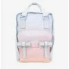 Backpacks Doughnut Macaroon Sky X Ribbon Blue Lotus Backpack -Bowie Shop 20483787 hi