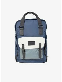 Backpacks Doughnut Macaroon Large Go Wild Navy X Grey Backpack