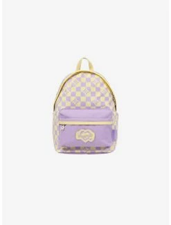 Luggage Doughnut Plus One Mini Kaleido Buttery Checkered Mini Backpack