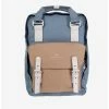 Backpacks Doughnut Macaroon Monet Dusty Blue X Mushroom Backpack -Bowie Shop 20504396 hi