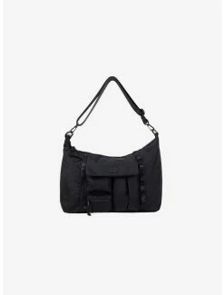 Crossbody Bags Doughnut Metanoia The Actualise Black Crossbody Messenger Bag