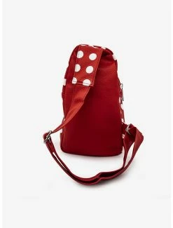 Crossbody Bags Disney Minnie Mouse Face Close Up With Polka Dots Crossbody Bag -Bowie Shop 20535314 av2